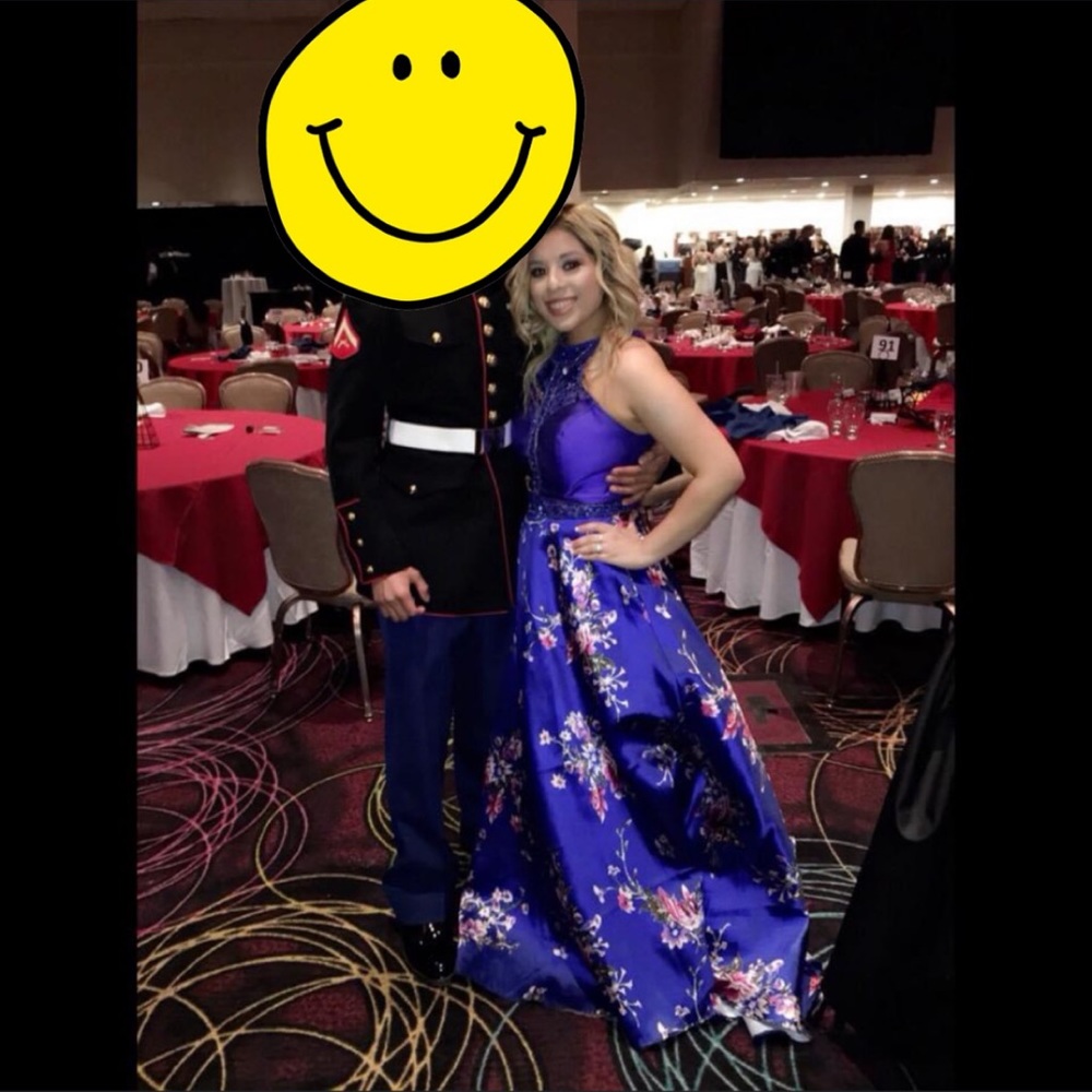 Floral Prom Dress